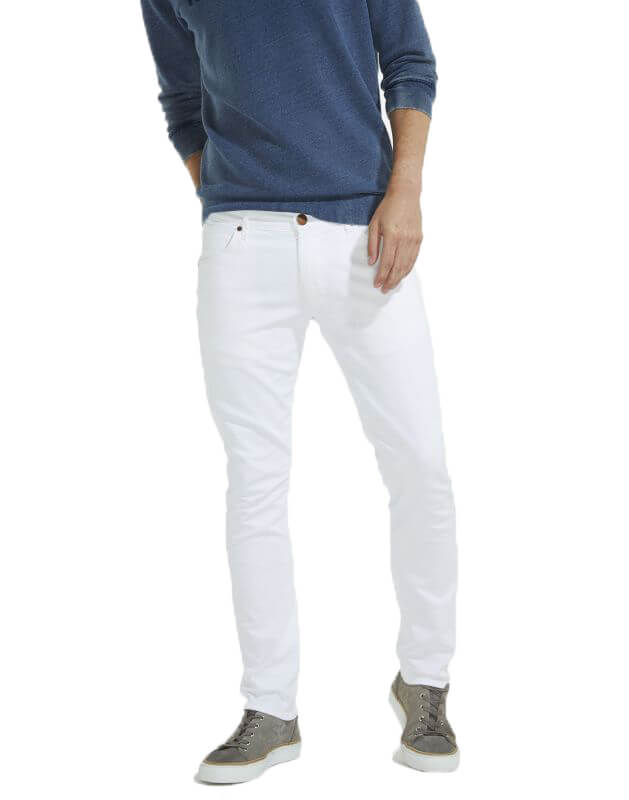 white wrangler jeans