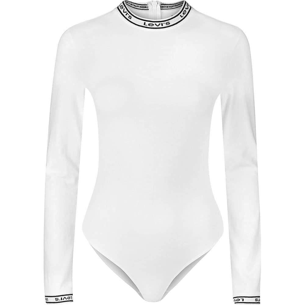 levis bodysuit white