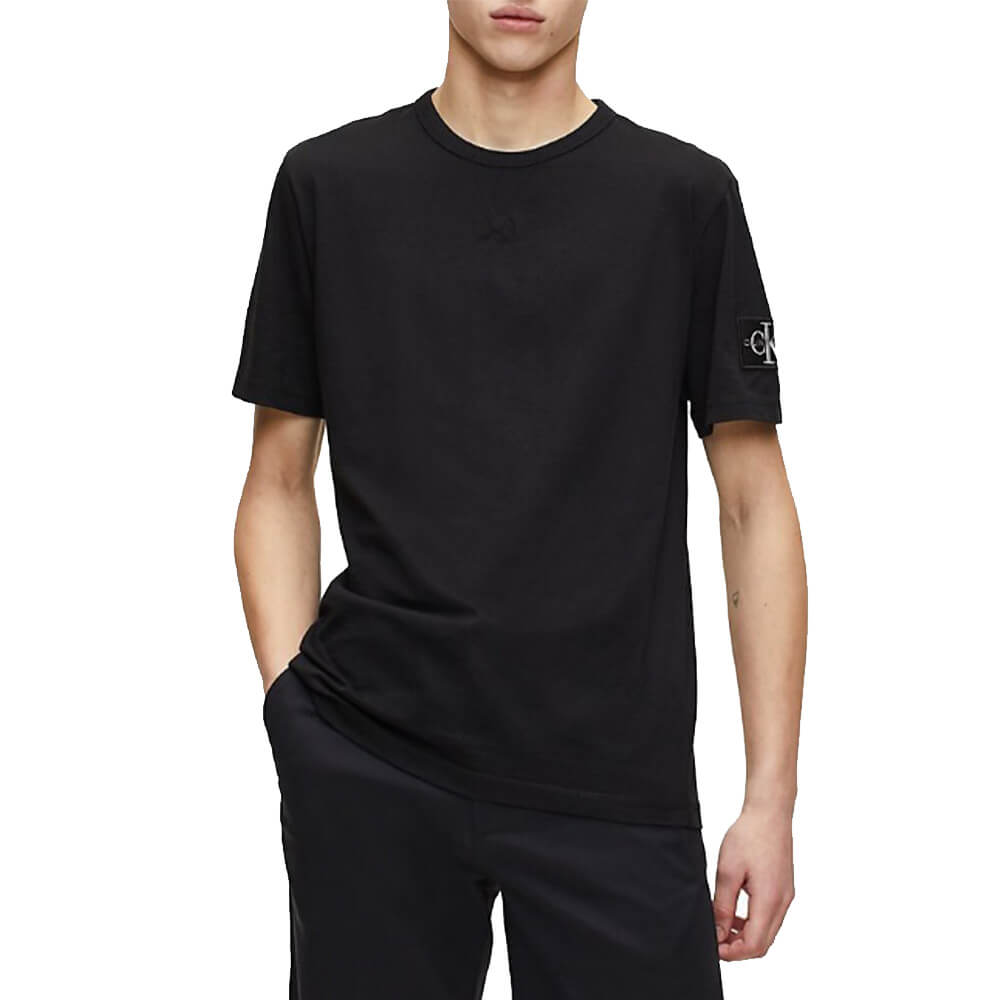 Calvin Klein T Shirt Uomo J30J314051 Bae Nero - Abbigliamento