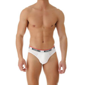 MOSCHINO 2 PACK MINI SLIP UOMO A4752 8119 1 BIANCO