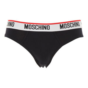 MOSCHINO 2 PACK MINI SLIP UOMO A4752 8119 555 NERO