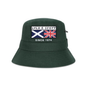 LYLE & SCOTT HERITAGE ZIP PESCATORE CAP HE1303AZ597 JADE GREEN