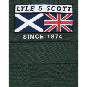 LYLE & SCOTT HERITAGE ZIP PESCATORE CAP HE1303AZ597 JADE GREEN