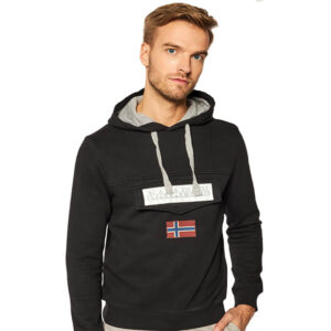 NAPAPIJRI FELPA CAPPUCCIO BURGEE WIN NP0A4ENA0411 BLACK