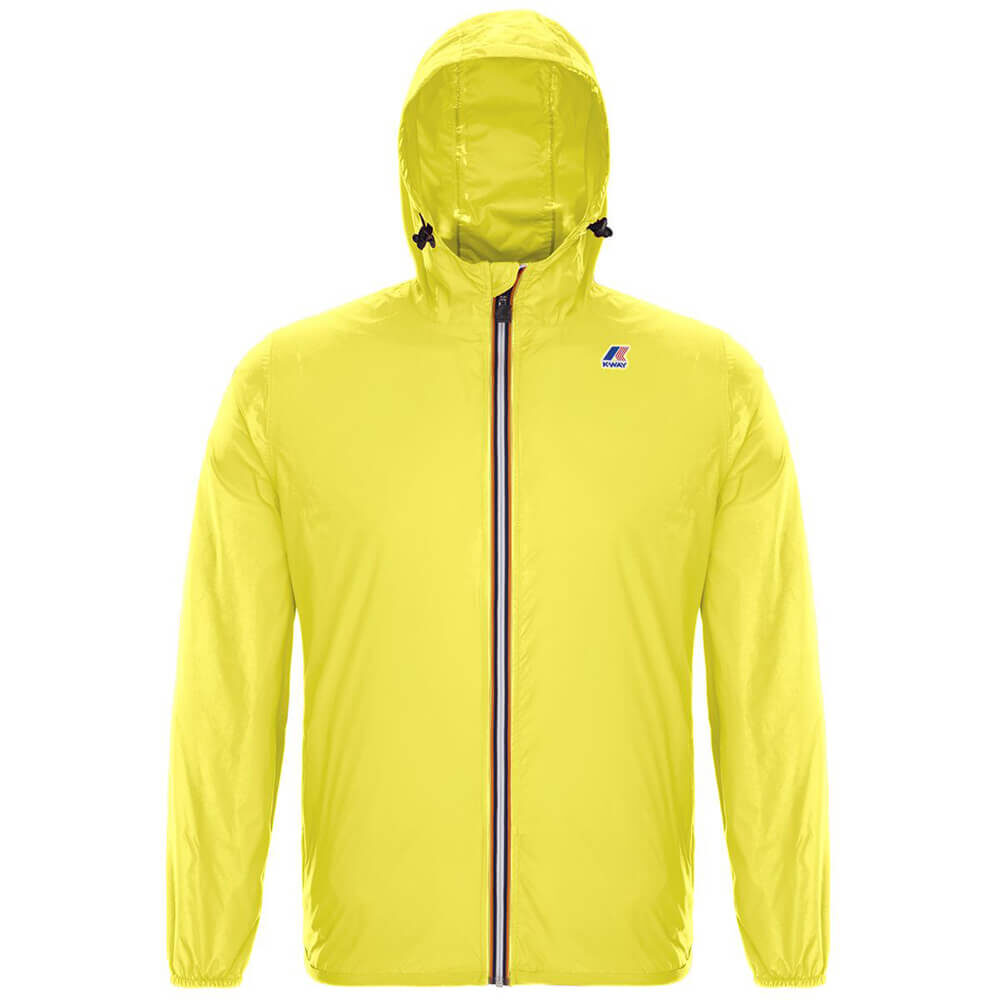 K-WAY UNISEX LE VRAI 3.0 CLAUDE K004BD0 K59 YELLOW FLUO