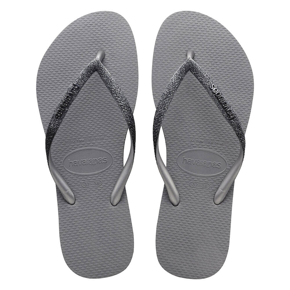 HAVAIANAS 41460935178 SLIM SPARKLE II STEEL GREY