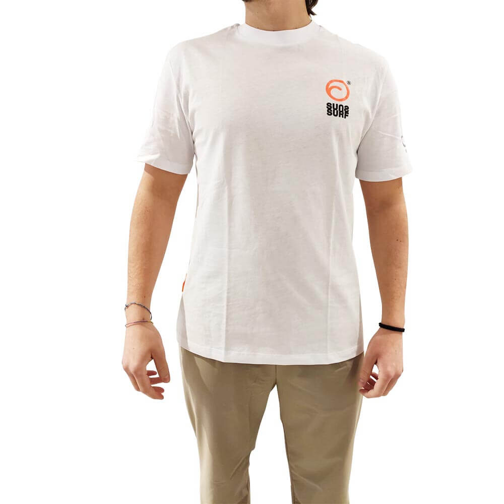 SUNS T SHIRT TSS11007U 100 BIANCO