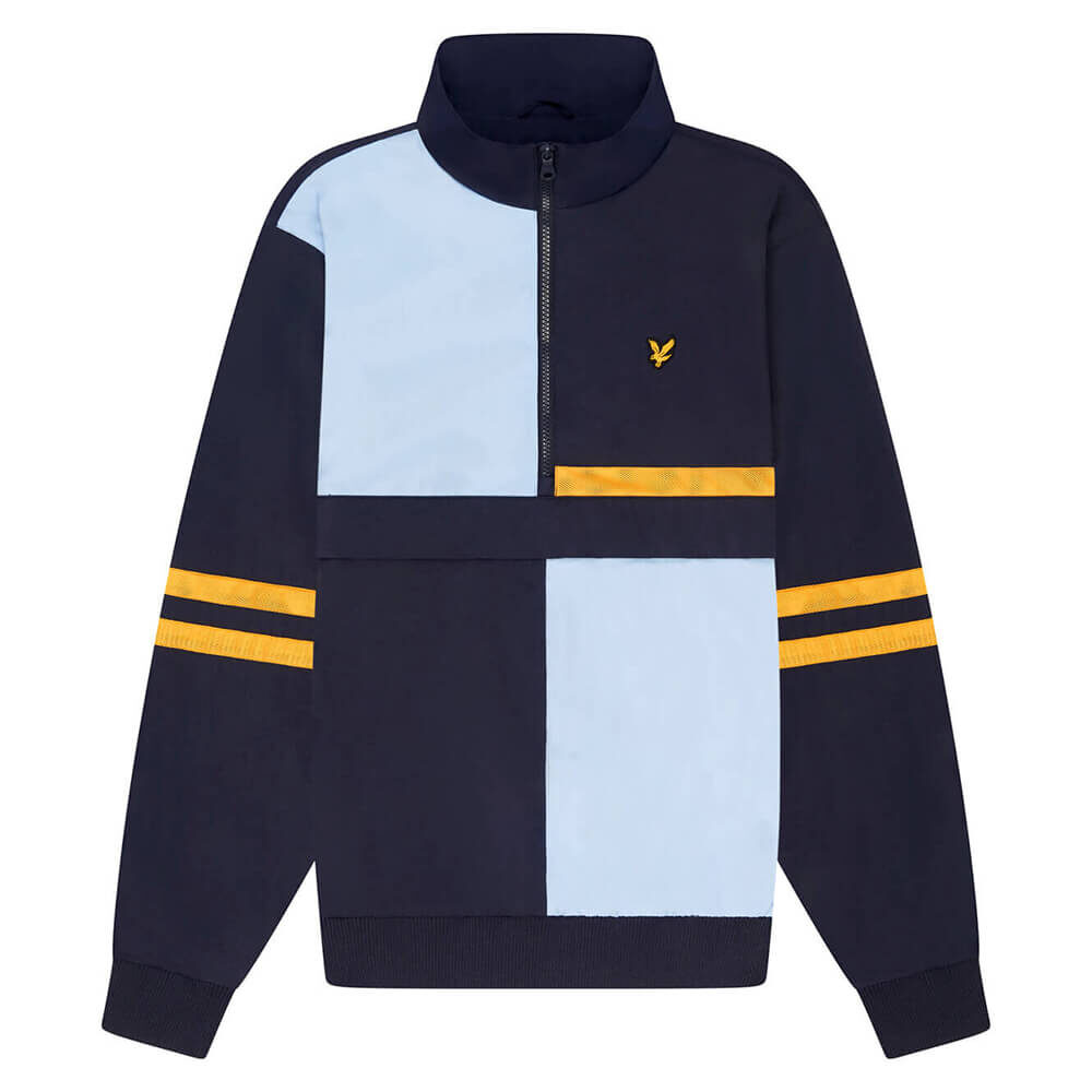 LYLE & SCOTT GIACCA COLOUR BLOCK JK1507V BLUE