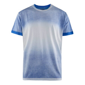 BOMBOOGIE T SHIRT GRADING TEE ROLLED SLEEVES TM6983T JGRA229 HORTENSIA BLUE