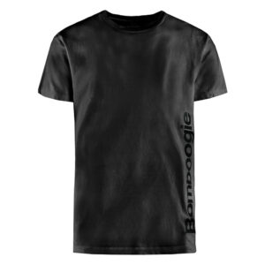 BOMBOOGIE T SHIRT VERTICAL SIDE LOGO PRINTED TEE TM6972T JIN 90 BLACK