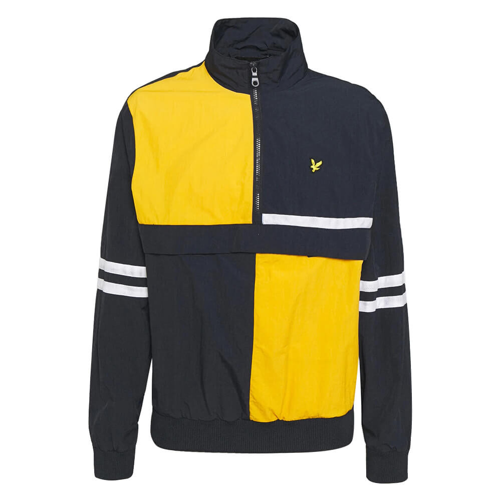 LYLE & SCOTT GIACCA COLOUR BLOCK JK1507V SUNFLOWER