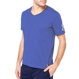 POLO RALPH LAUREN T SHIRT V NECK 714637461 003 GRAPHIC ROYAL