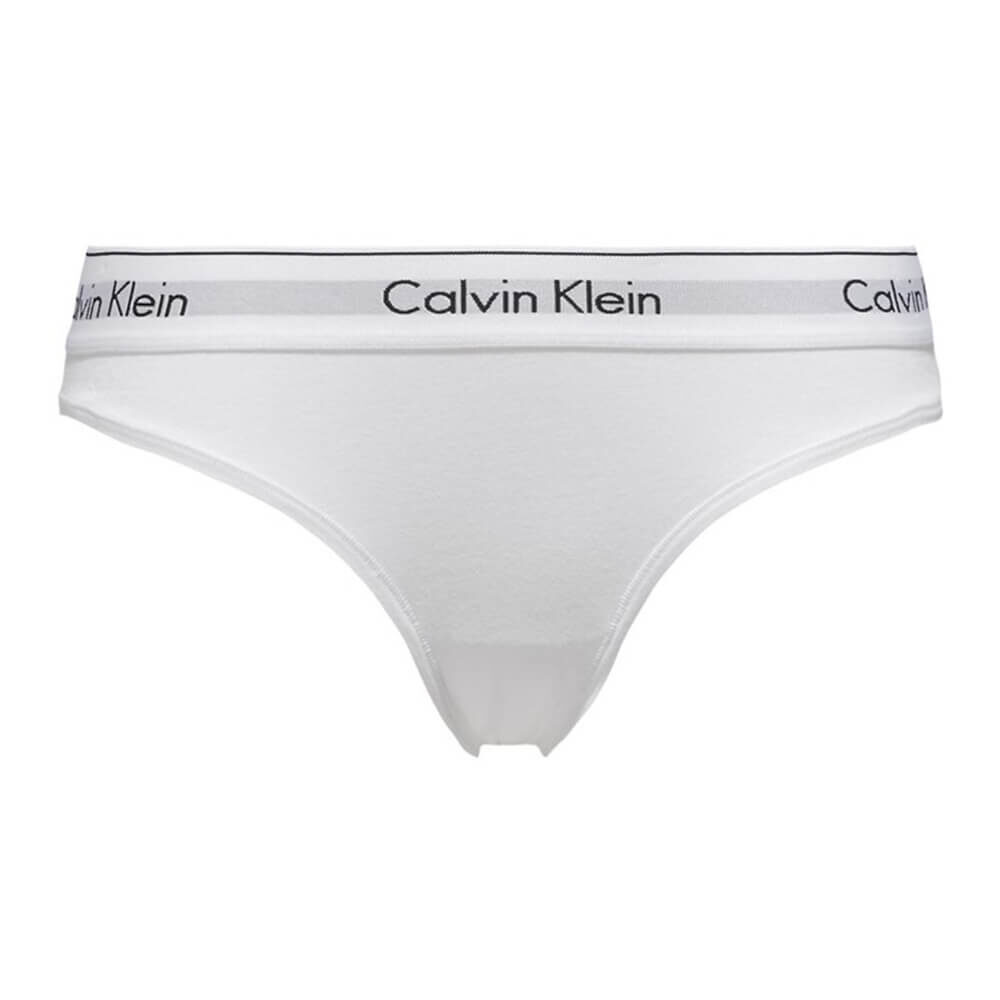 CALVIN KLEIN SLIP DONNA 0000F3787E 100 WHITE