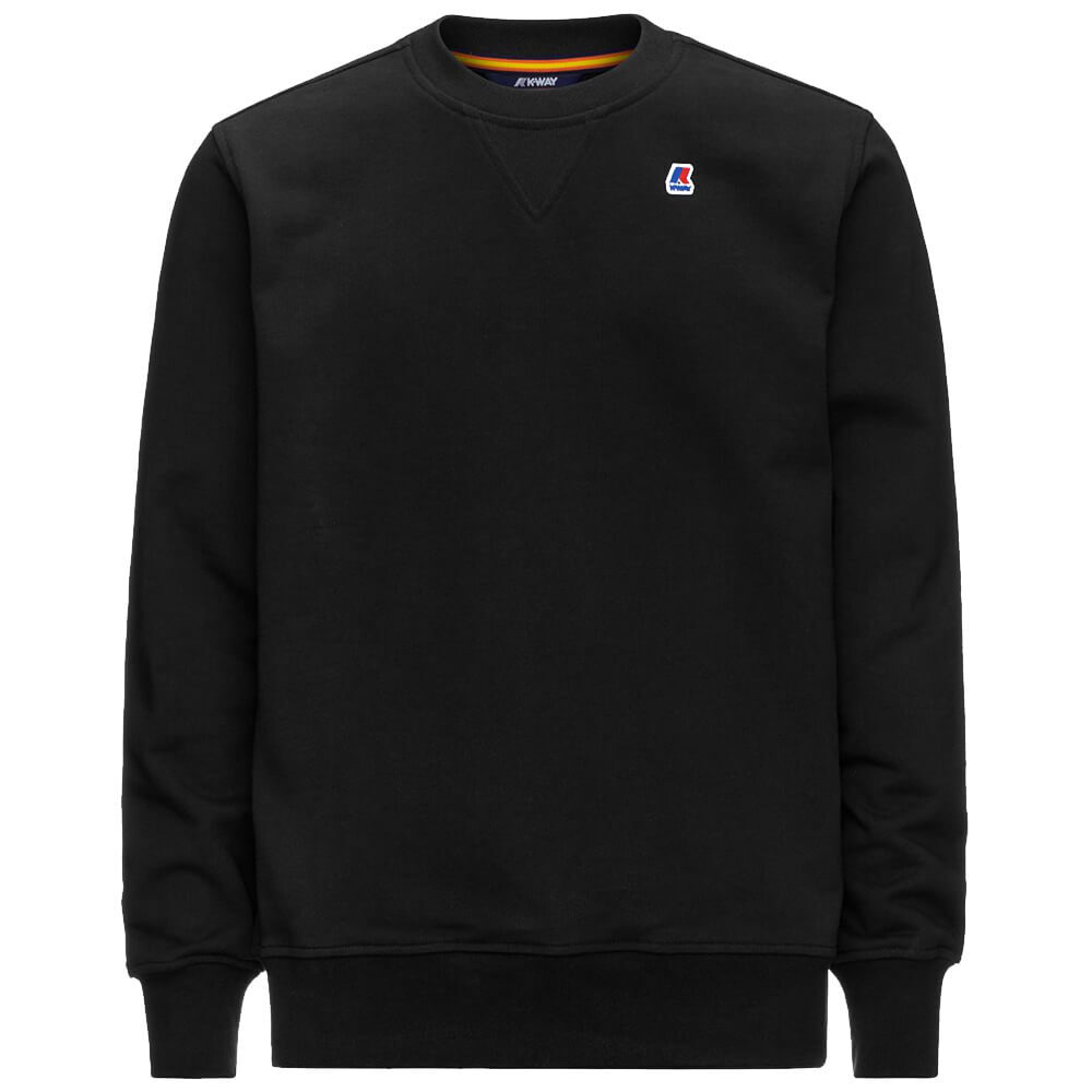 K-WAY BAPTISTE K31279W USY FELPA UOMO BLACK