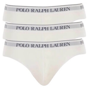 POLO RALPH LAUREN SLIP LOW RISE BRF-3 PACK-BRIEF 714835884001 bianco