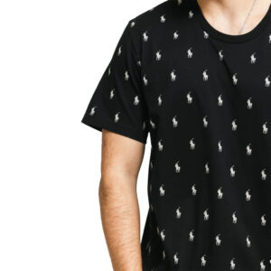 POLO RALPH LAUREN T SHIRT SS CREW 714830281001 NERO