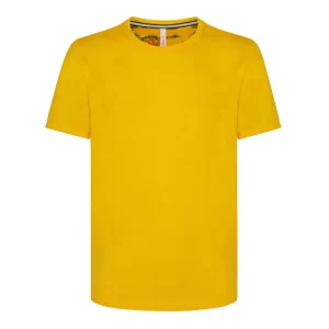 SUN68 T shirt uomo round bottom cold dye T32112 40 Giallo