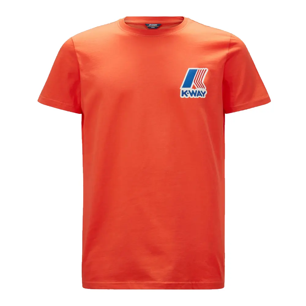 T shirt uomo Pete Logo K7112MW 414 Orange