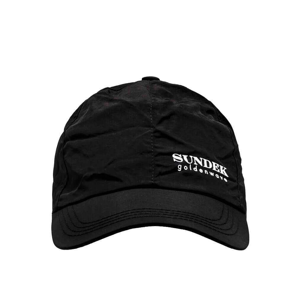 SUNDEK goldenwave Printed cap GAM047AH3PL00 Black