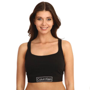 Calvin Klein Bralette Corsetto Donna QF6768E UB1 Nero