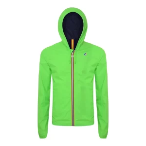 K-Way Jaques Plus Double Fluo K002EI0 900 Green Fluo Blue Depth