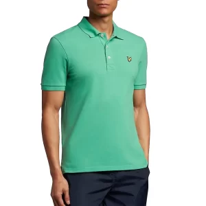 Lyle & Scott Plan Polo SP400VOG W585 Green glaze
