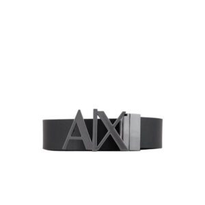 Armani Exchange Cintura Uomo double face 951017 CC505 43120 Black phantom