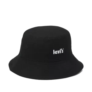 Levi’S® cappellino Poster Logo Bucket Nero 234288 059