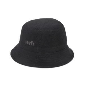 Levi’S® cappellino poster logo terry bucket Nero 234258 059