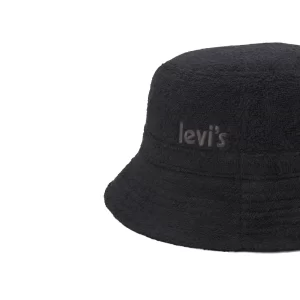 Levi’S® cappellino poster logo terry bucket Nero 234258 059