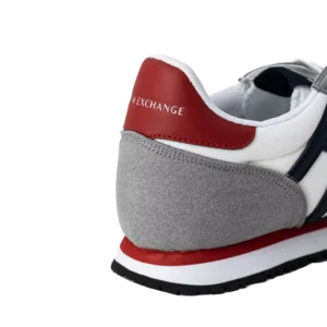 Armani Exchange Sneakers uomo XUX017 XCC68 K663 Grey White Dark Blue