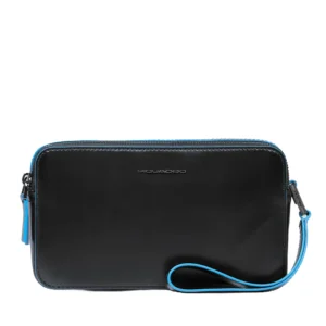 Piquadro Pochette uomo a due scomparti AC4221B2 N Nero