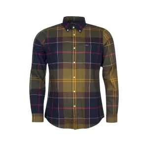 BARBOUR camicia uomo Glendale Tailored Shirt MSH4992 TN52