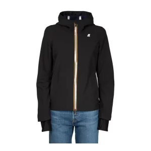 K-Way Lil Bonded K008Jx0 A3c Giacca corta donna black
