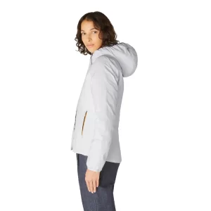 K-Way giubbino corto donna LILY TD BRILLIANT RIPSTOP K4116TW XRE WHITE