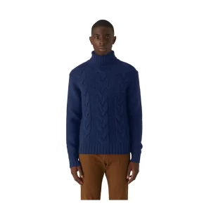 K-Way pull over uomo Virgil Braid K5117MW 777 Blue Medieval