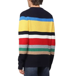 SUN68 maglione uomo K42149 07 Navy Blue