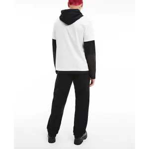 Calvin Klein T shirt uomo J30J321723 YAF Bianco