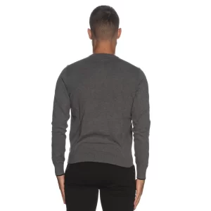 Armani Exchange Pullover Uomo 6LZM2V ZM1HZ 3994 New BO9B Heater Grey