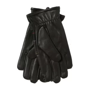 BARBOUR guanti in vera pelle Newbrough Tartan Gloves MGL0051 TN11