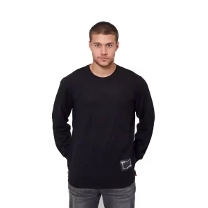 Armani Exchange Pullover Girocollo Uomo 6LZM1U ZMM9Z 1200 Black