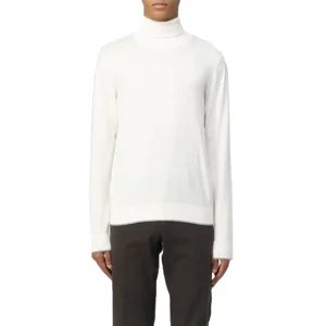 Armani Exchange Pullover collo alto uomo 6LZM2T ZM1HZ 01EX Starch