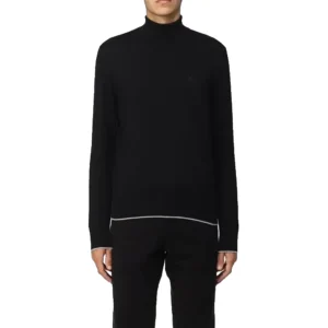 Armani Exchange Pullover collo alto uomo 6LZM2T ZM1HZ 1200 Black