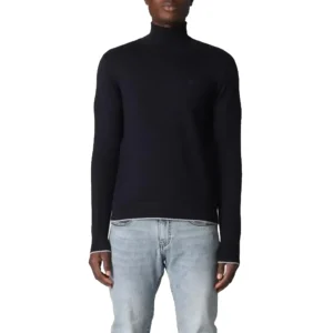 Armani Exchange Pullover collo alto uomo 6LZM2T ZM1HZ 1510 Navy