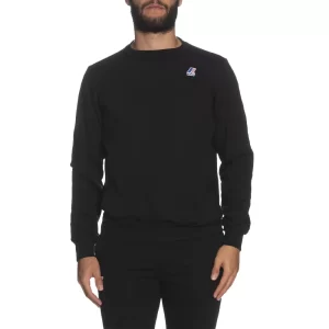 K-Way Fleece Jumper Le Vrai Auguste K2117LW USY Black Pure