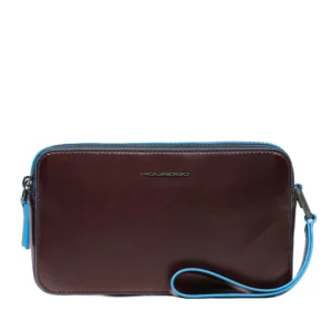 Piquadro Pochette uomo a due scomparti AC4221B2 MO Marrone