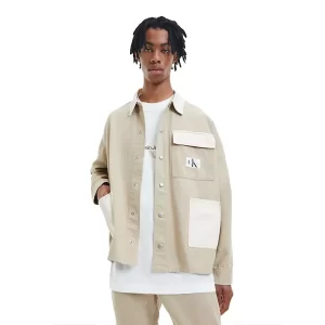 Calvin Klein Uomo Giacca Oversized Utility J30J322386 1CD Neutral Denim