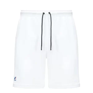 K-Way Bermuda uomo Le Vrai Dorian Poly cotton K51225W 001 White