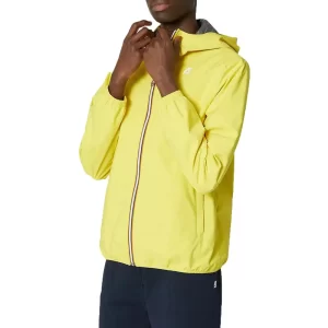 K-Way Giacca corta uomo Jack Stretch Dot K81251W XZ7 Yellow Sunstruck