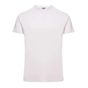 K-Way Uomo T Shirt Edwing K0074Q0 X78 Pink Rose